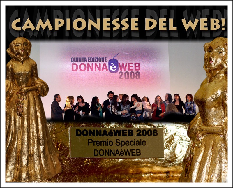 Donna è Web 2008:  abbiamo vinto! | Noi Mamme