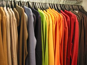 387819_colorful_shirts_in_file.jpg