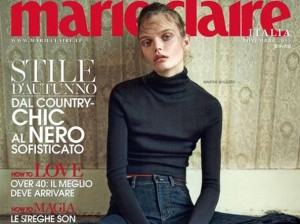 Basta con le modelle troppo magre! Copertina Marie Claire Novembre