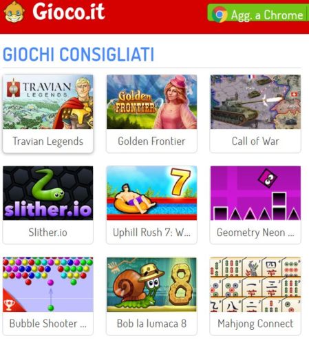 Giochi gratis online per bambini