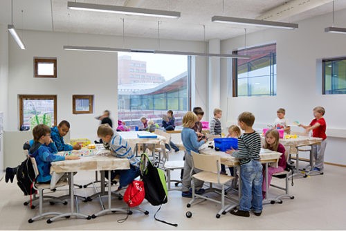 Aula di una scuola finlandese