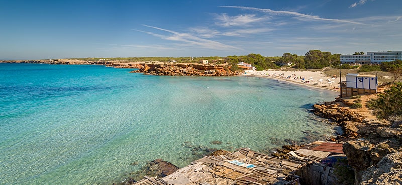 Formentera, spiaggia di Cala Saona