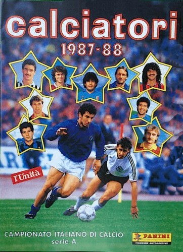 Album figurine dei calciatori anni 80