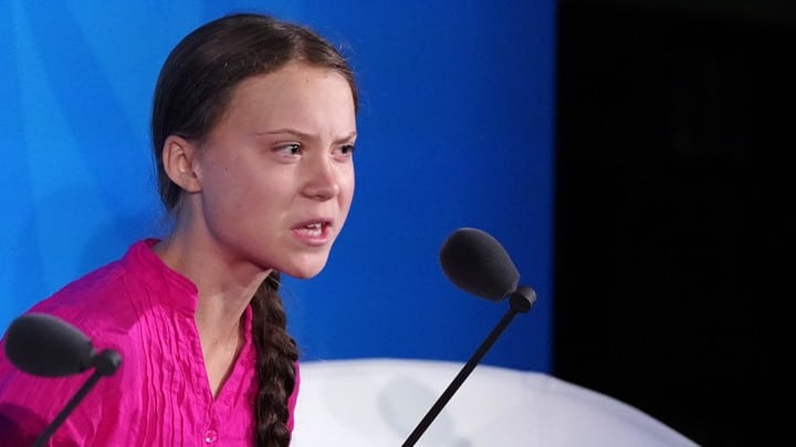 greta thunberg alla conferenza mondiale sul clima