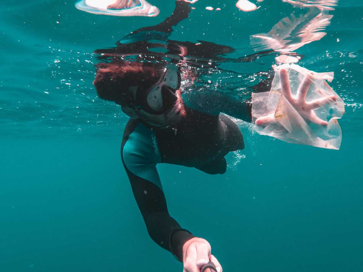 sub plastica in mare