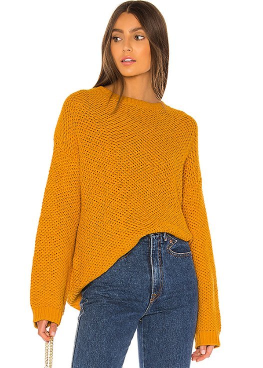maglione color calendula