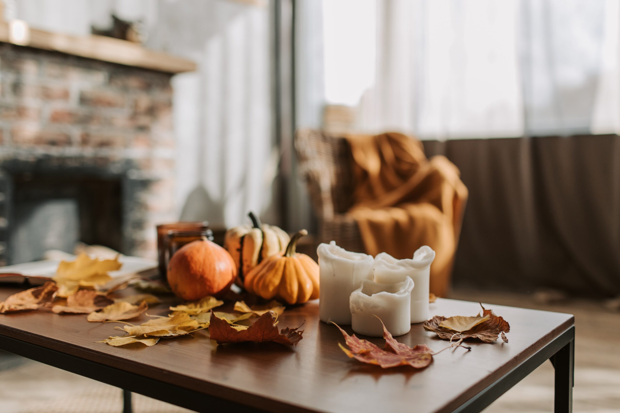 ottobre decorazione casa autunnale