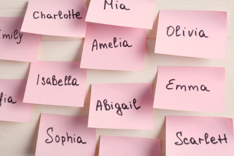 I più bei nomi femminili italiani dalla A alla Z