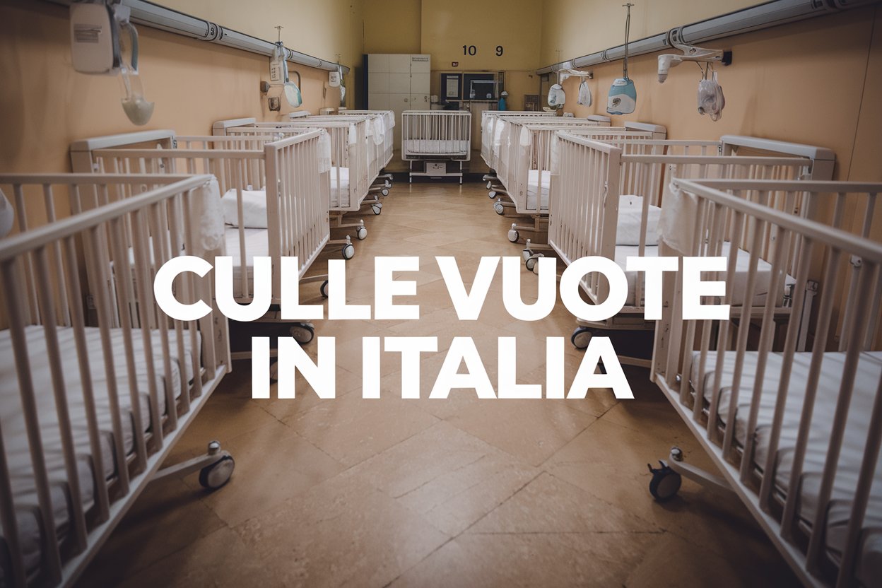 istat: culle vuote in italia