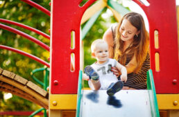 bambino al parco