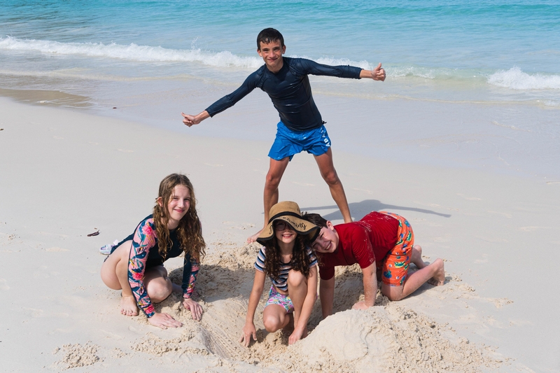 Bambini al mare