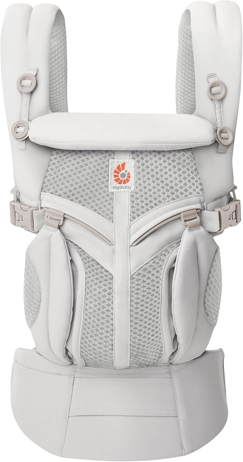 Marsupio ergonomico Ergobaby Omni 360 Cool Air Mesh grigio perla