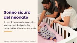 Sonno sicuro del neonato: come ridurre il rischio di SIDS (morte in culla)